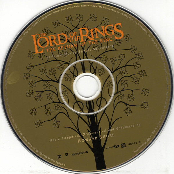 Howard Shore : The Lord Of The Rings: The Return Of The King (CD, Album, Enh, Ara)