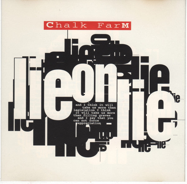 Chalk FarM : Lie On Lie (CD, Single, Promo)