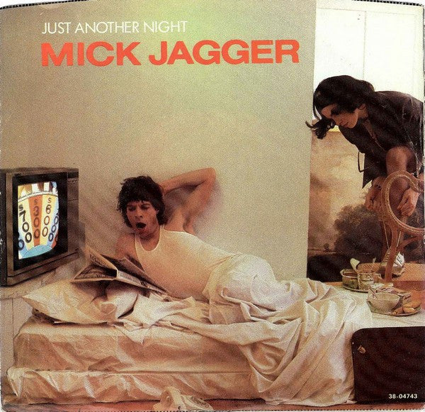 Mick Jagger : Just Another Night (7", Single, Styrene, Pit)