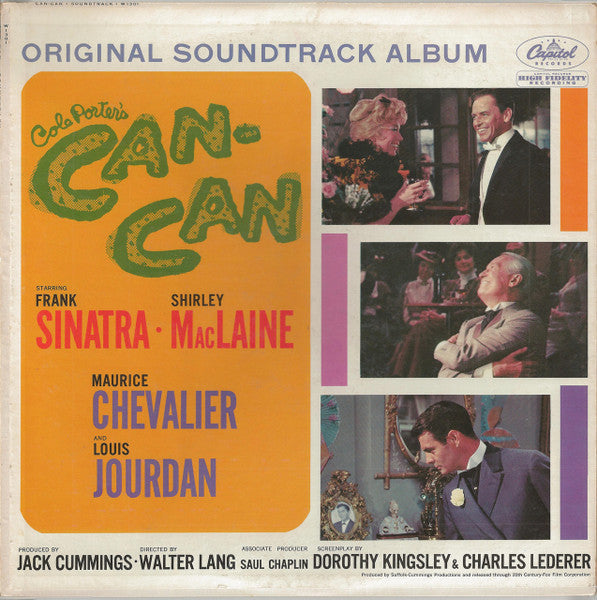 Cole Porter : Cole Porter's Can-Can:  Original Soundtrack Album (LP, Album, Mono, 1st)
