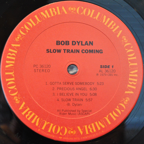 Bob Dylan : Slow Train Coming (LP, Album, RE)