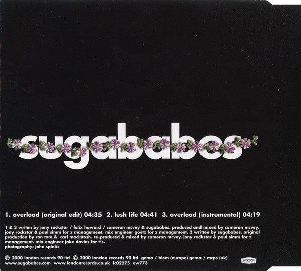 Sugababes : Overload (CD, Single)