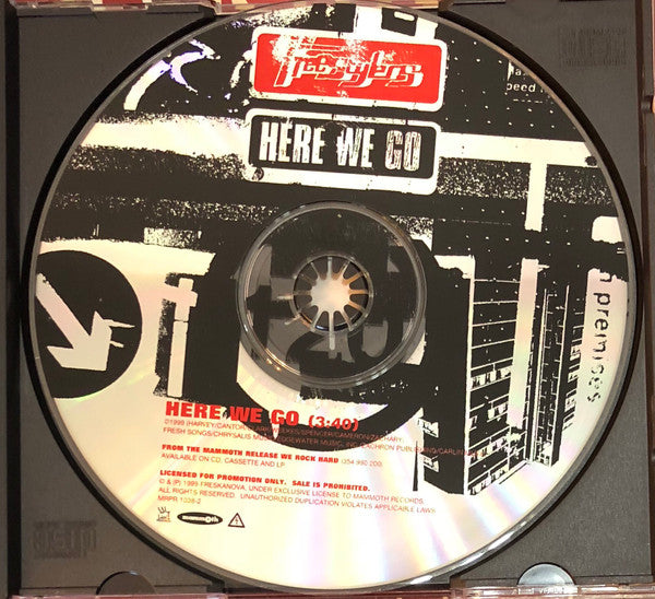 Freestylers : Here We Go (CD, Single, Promo)
