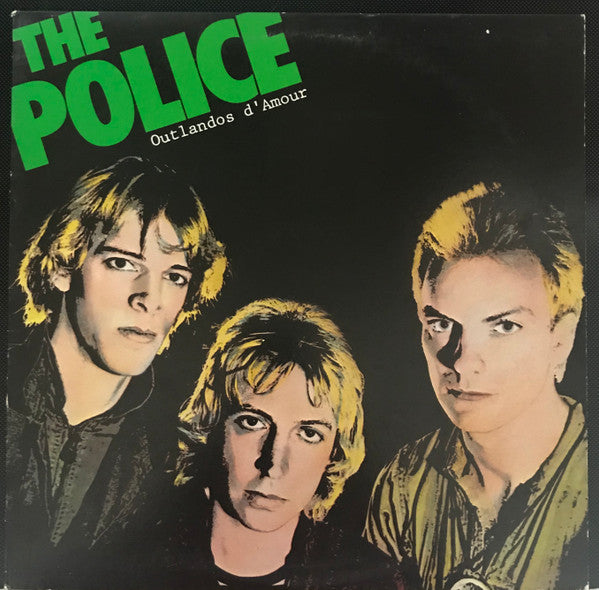 The Police : Outlandos D'Amour (LP, Album, Gre)