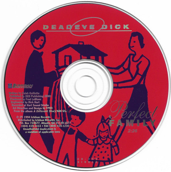 Deadeye Dick : Perfect Family (CD, Single, Promo)