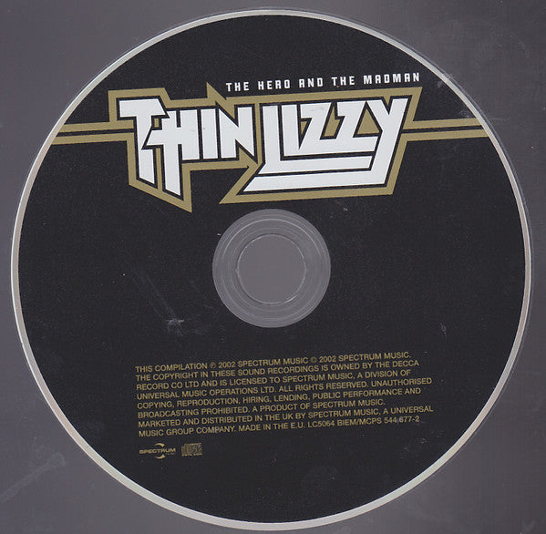 Thin Lizzy : The Hero And The Madman (CD, Comp)