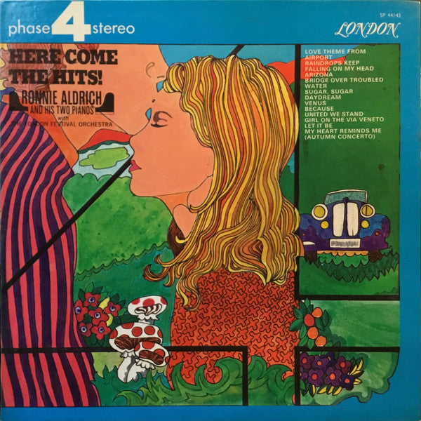 Ronnie Aldrich And His Two Pianos With The London Festival Orchestra : Here Come The Hits! (LP, Album)