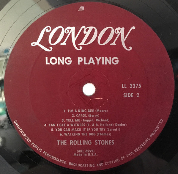 The Rolling Stones : England's Newest Hit Makers (LP, Album, Mono)