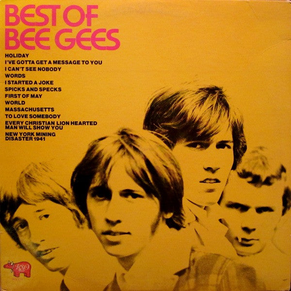 Bee Gees : Best Of Bee Gees (LP, Comp, RE, RI )
