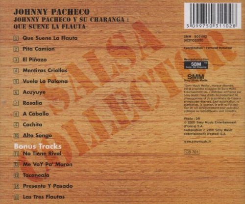 Johnny Pacheco, Johnny Pacheco Y Su Charanga* : Johnny Pacheco Y Su Charanga Vol III Que Suene La Flauta (CD, Album, RE, RM, SBM)