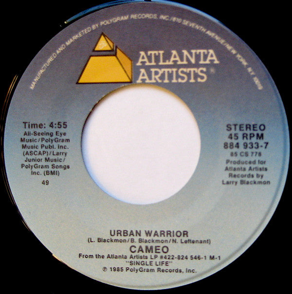 Cameo : Word Up! (7", Single, Spe)