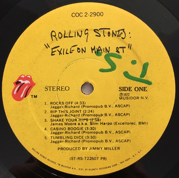 The Rolling Stones : Exile On Main St. (2xLP, Album, RE, Gat)