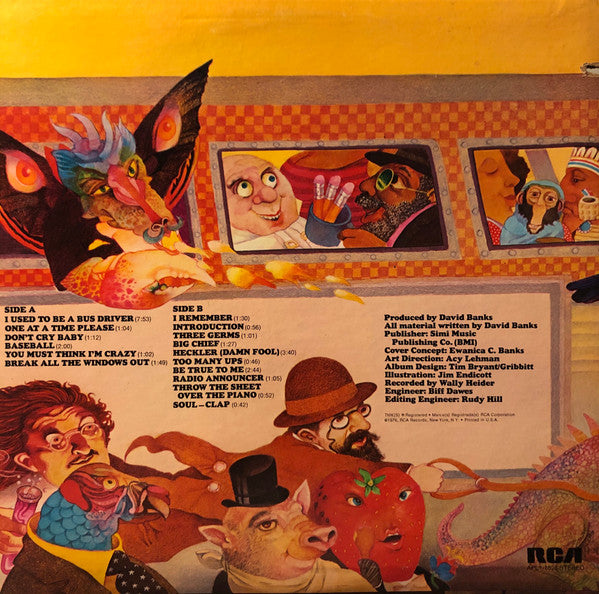 David Banks (4) : I Used To Be A Bus Driver (LP)