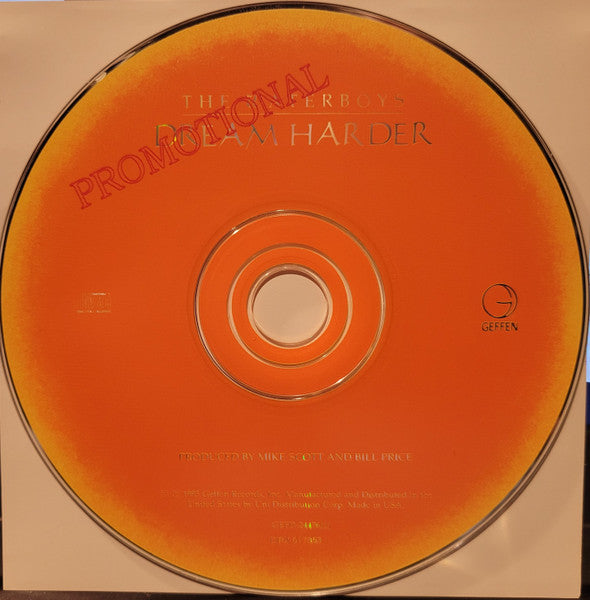 The Waterboys : Dream Harder (CD, Album, Promo)