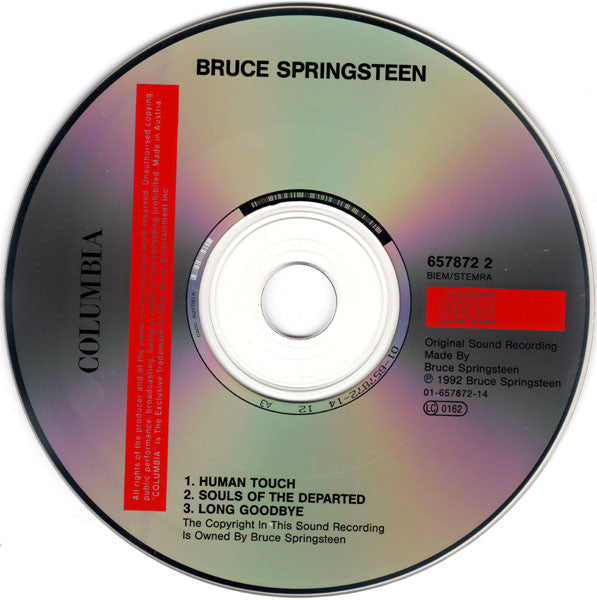 Bruce Springsteen : Human Touch (CD, Maxi)