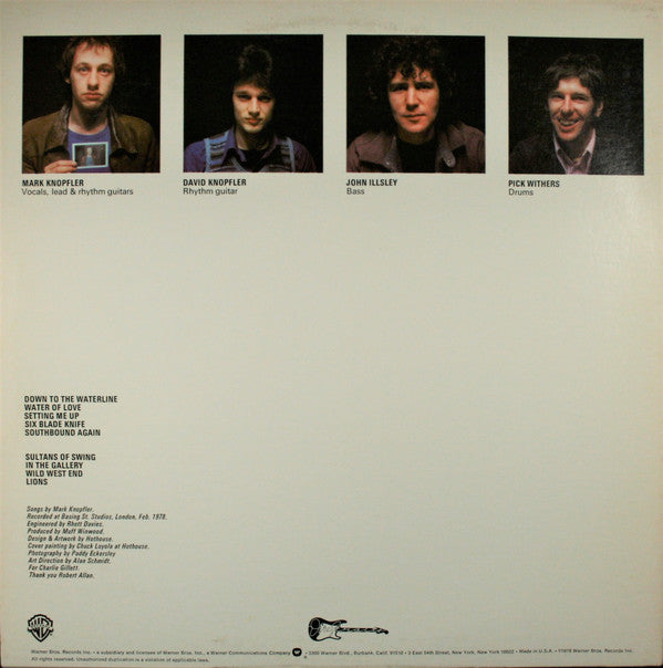 Dire Straits : Dire Straits (LP, Album, RE, Jac)