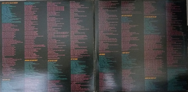 Michael Jackson : Off The Wall (LP, Album, Ter)