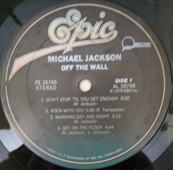 Michael Jackson : Off The Wall (LP, Album, Ter)