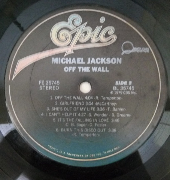 Michael Jackson : Off The Wall (LP, Album, Ter)