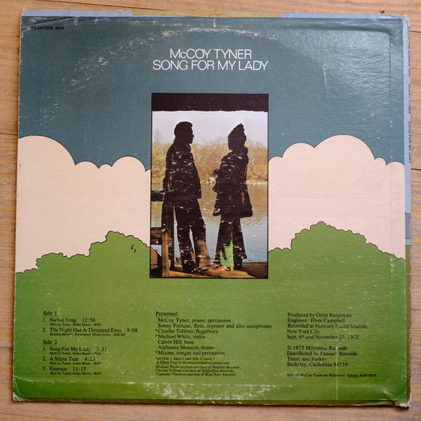 McCoy Tyner : Song For My Lady (LP, Album, Promo)