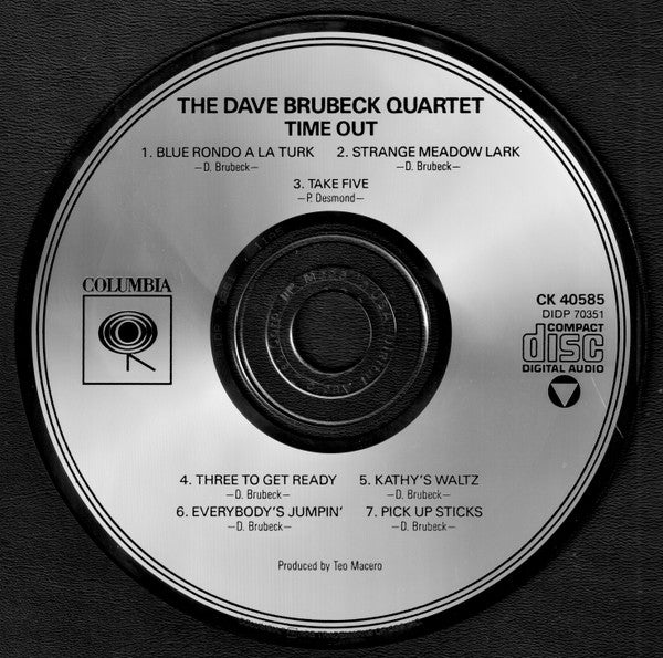 The Dave Brubeck Quartet : Time Out (CD, Album, RE, RM)