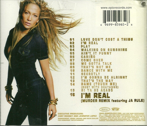 Jennifer Lopez : J.Lo (CD, Album, RE)
