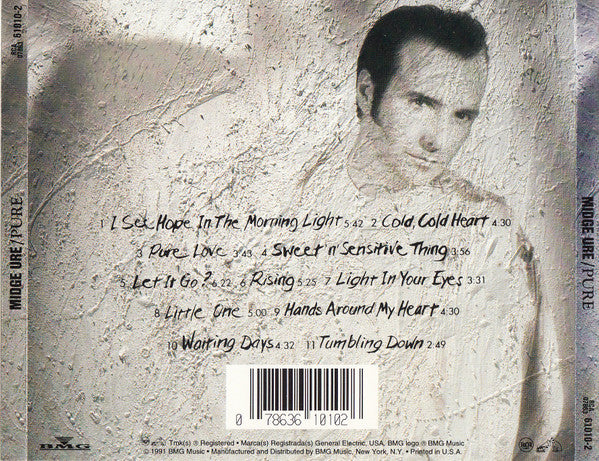 Midge Ure : Pure (CD, Album)
