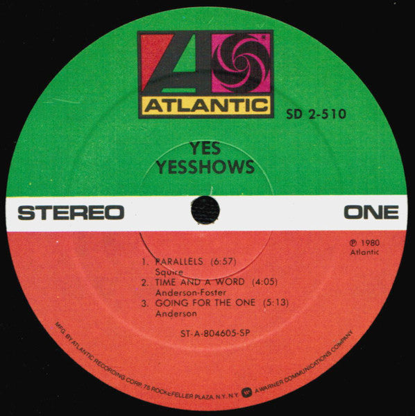 Yes : Yesshows (2xLP, Album, Spe)
