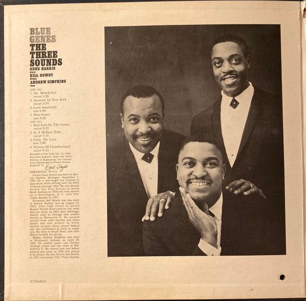 The Three Sounds : Blue Genes (LP, Album, Mono, Gat)