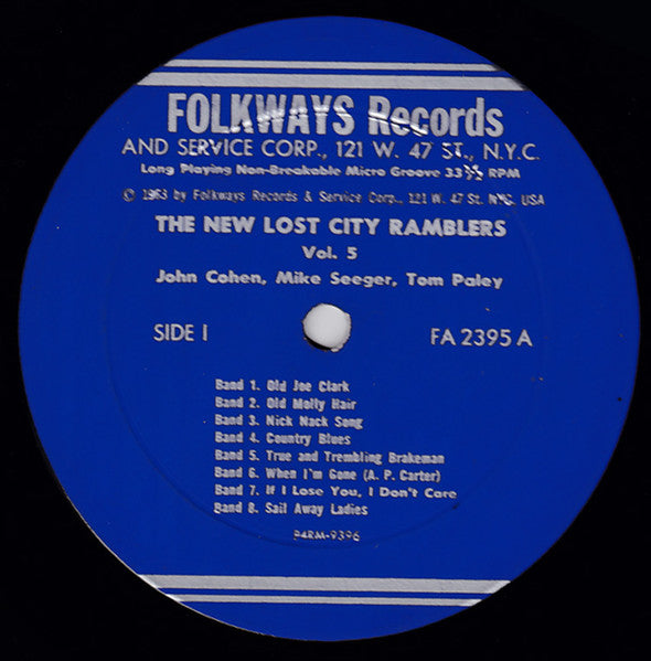 The New Lost City Ramblers : Volume 5 (LP)