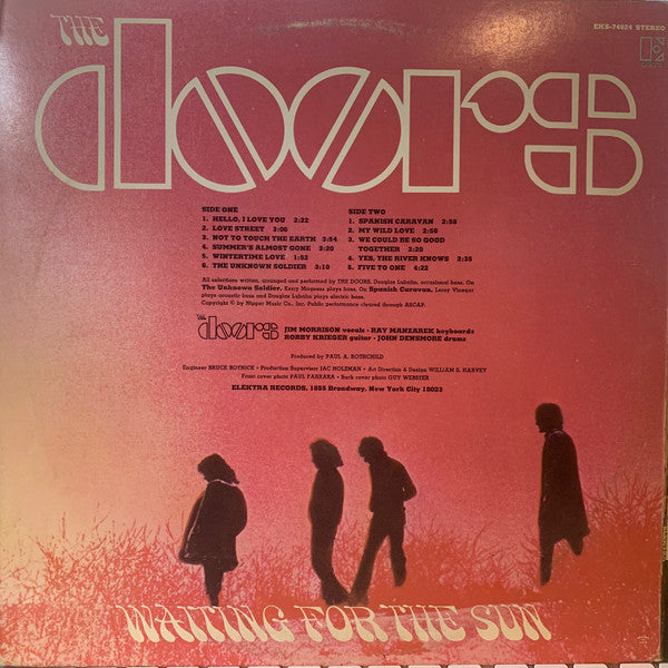 The Doors : Waiting For The Sun (LP, Album, Club, CRC)