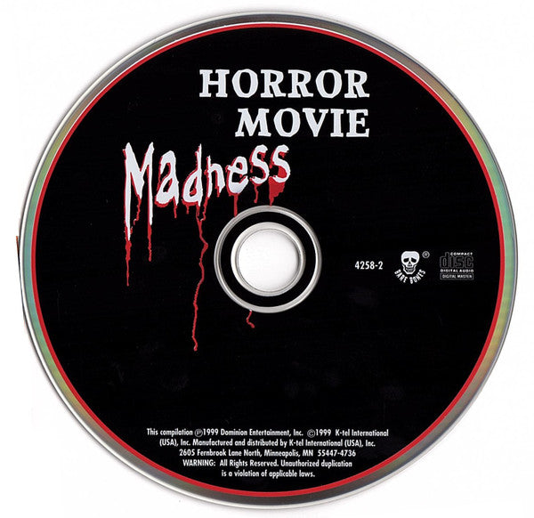 Matt Fink : Horror Movie Madness (2xCD, Comp)