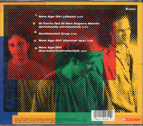 Deadeye Dick : New Age Girl (CD, Maxi)