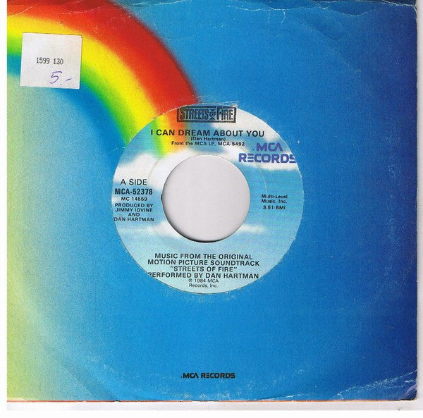 Dan Hartman / The Blasters : I Can Dream About You / Blue Shadows (7", Single, Glo)