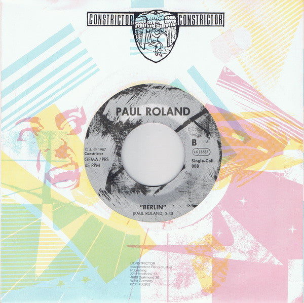 Paul Roland : Sword And Sorcery / Berlin (7", Single, Ltd, Red)