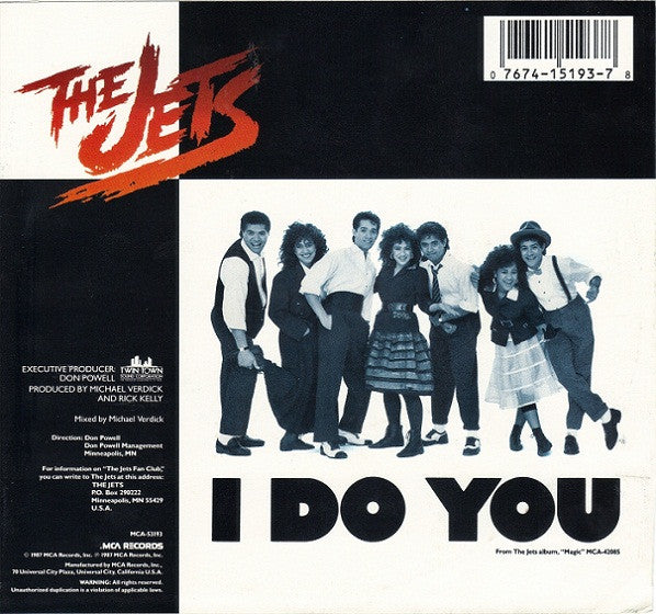 The Jets : I Do You (7", Single, Glo)