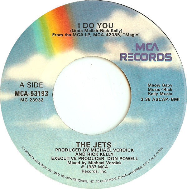 The Jets : I Do You (7", Single, Glo)