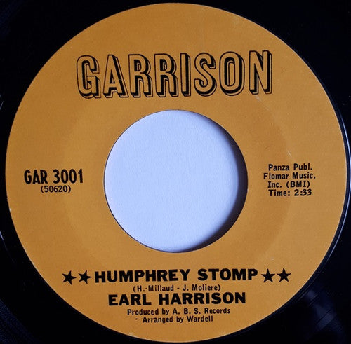 Earl Harrison : Humphrey Stomp (7", Single, Styrene)