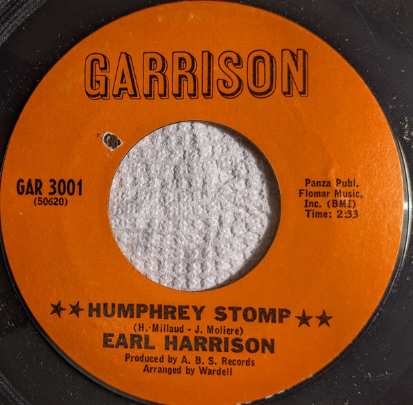 Earl Harrison : Humphrey Stomp (7", Single, Styrene)