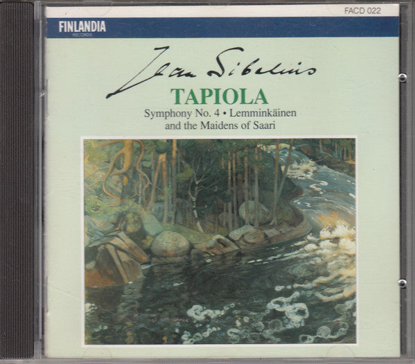 Radion Sinfoniaorkesteri Finnish Radio Symphony Orchestra Helsinki Philharmonic Orchestra, Jean Sibelius : Tapiola / Symphony No. 4 / Lemminkäinen And The Maidens Of Saari (CD)