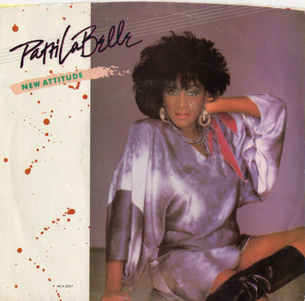 Patti LaBelle / Harold Faltermeyer : New Attitude / Shoot Out (7", Single, Glo)