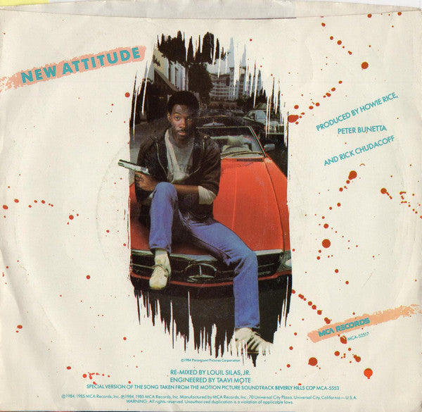 Patti LaBelle / Harold Faltermeyer : New Attitude / Shoot Out (7", Single, Glo)