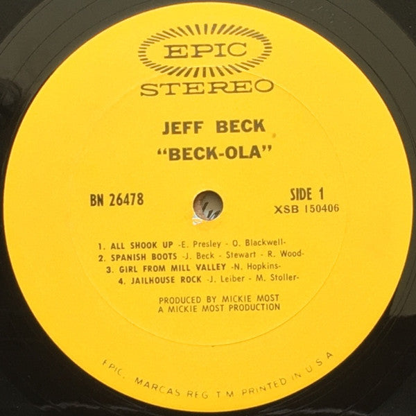 Jeff Beck Group : Beck-Ola (LP, Album, San)