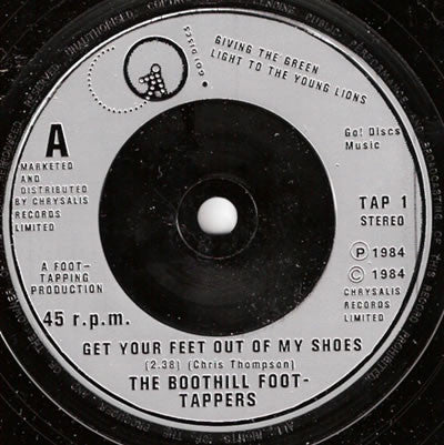 Boothill Foot Tappers : Get Your Feet Out Of My Shoes (7", Single)