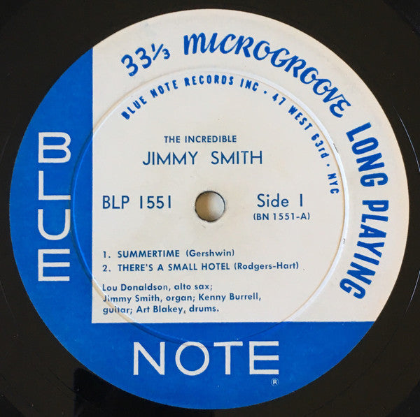 Jimmy Smith : Jimmy Smith At The Organ (Volume 1) (LP, Album, Mono, RP)