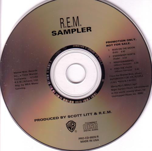 R.E.M. : Sampler (Automatic For The People) (CD, Promo, Smplr)
