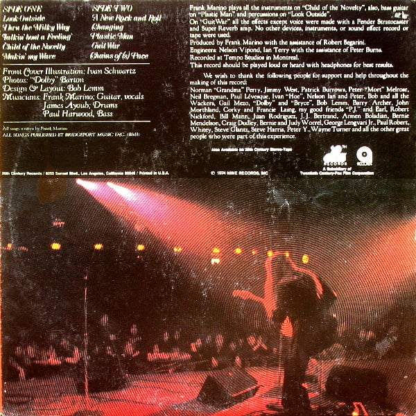 Mahogany Rush : Child Of The Novelty (LP, Album)