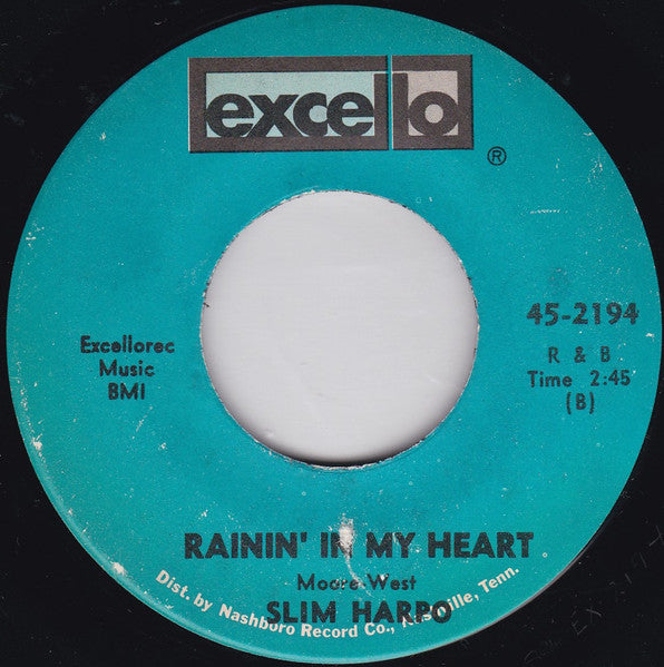 Slim Harpo : Don't Start Cryin' Now / Rainin' In My Heart (7", Single, RE)