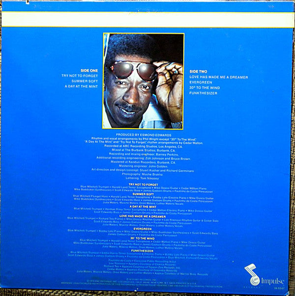 Blue Mitchell : Summer Soft (LP, Album, San)