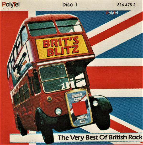 Various : Brit's Blitz: The Very Best Of British Rock (2xCD, Comp)